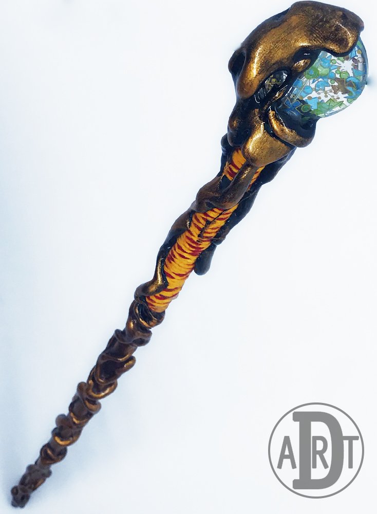wand_23_1 Чарівна паличка Гріфіндор блакитний флорес